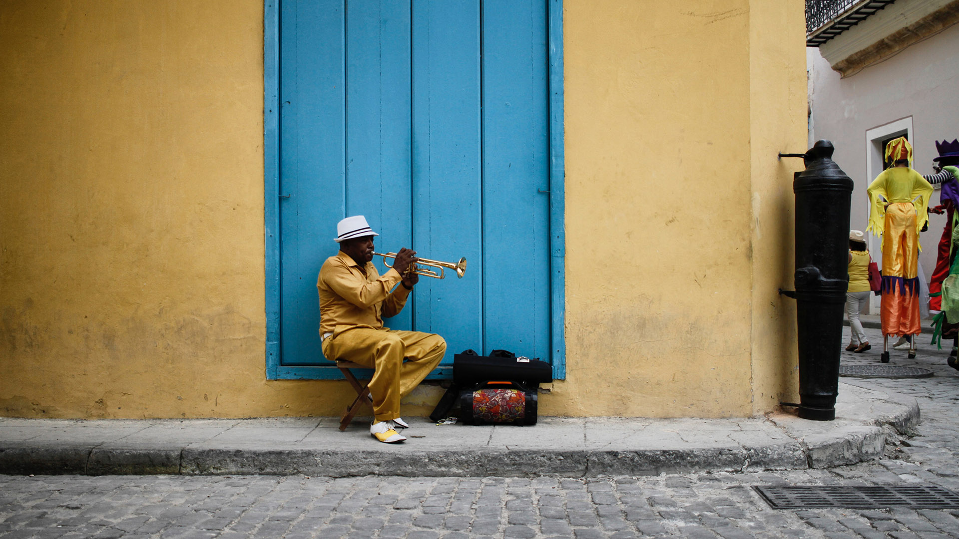 another street musician in havana